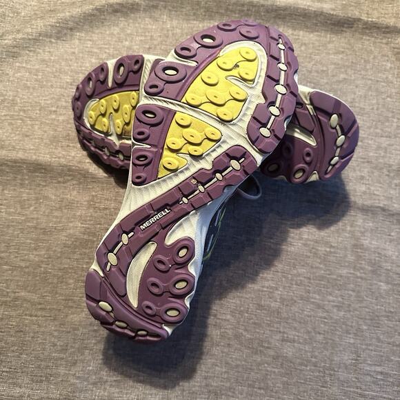 Merrell Mix Master Move Glide Trail Running Shoes Womens SZ 7 Granite Purple - Picture 5 of 9